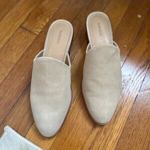 Soludos Venetian Mule Suede Sand - Like New